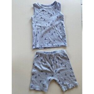 Carters summer set 2t Sail Boats- Tank and shorts set